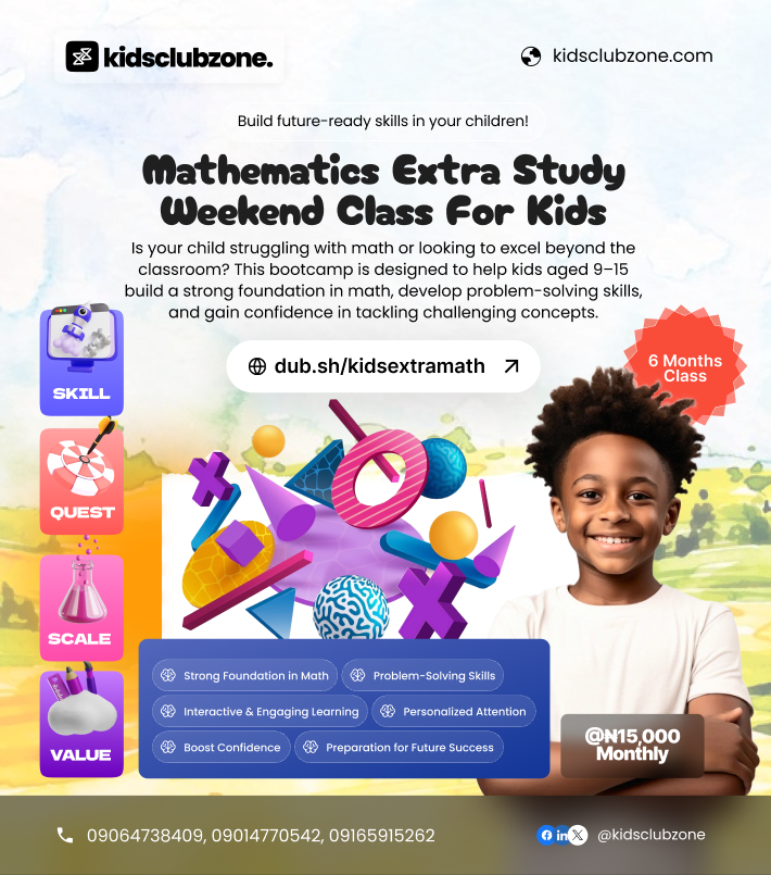 Mathematics bootcamp for kids - Enroll Now